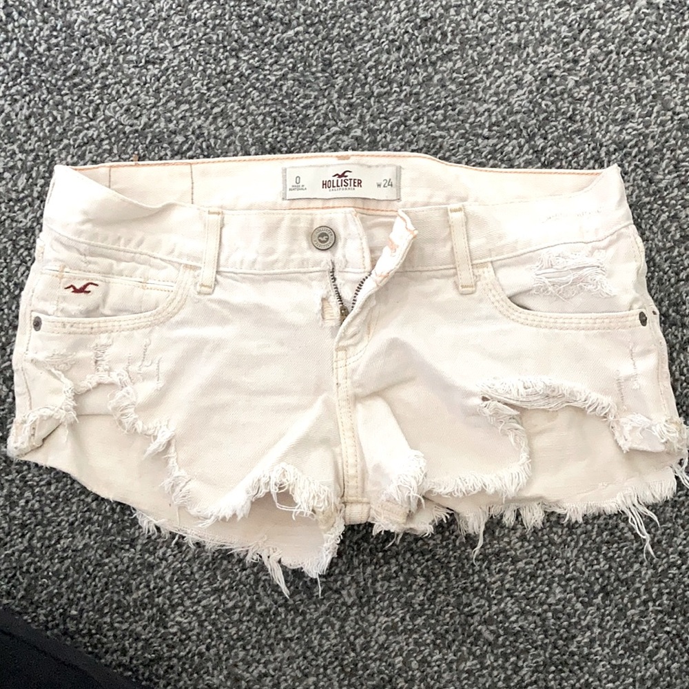 White Shorts